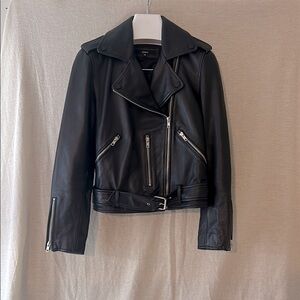 Quince 100% Sheep Leather Motorcycle Jacket